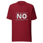 NO ASSUMPTIONS Unisex Crew Neck T-shirt