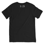 Breath of Justice: 9:29 - Unisex Short Sleeve V-Neck T-Shirt